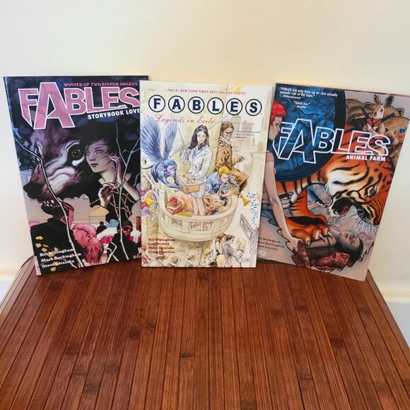 Vertigo Comics - Three Fables Graphic Novels - Picture 1 of 9